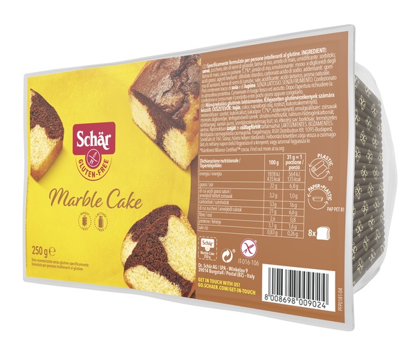 SCHAR MARBLE CAKE 250 G - farmavitality.it