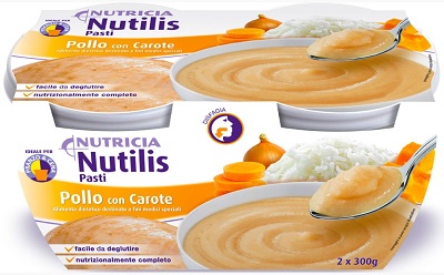 NUTILIS PASTI POLLO CON CAROTE 2 X 300 G - farmavitality.it