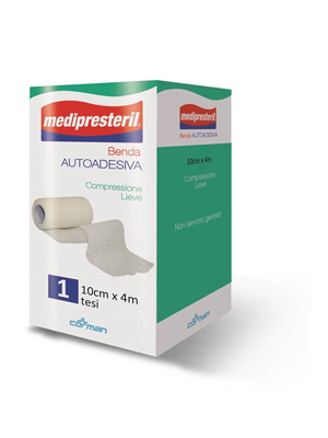 Medipresteril Bendaggio coesivo - 4 m x 10 cm - farmavitality.it
