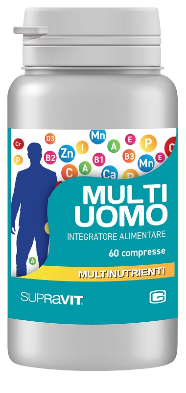 Supravit Multi Uomo 60 Compresse - farmavitality.it