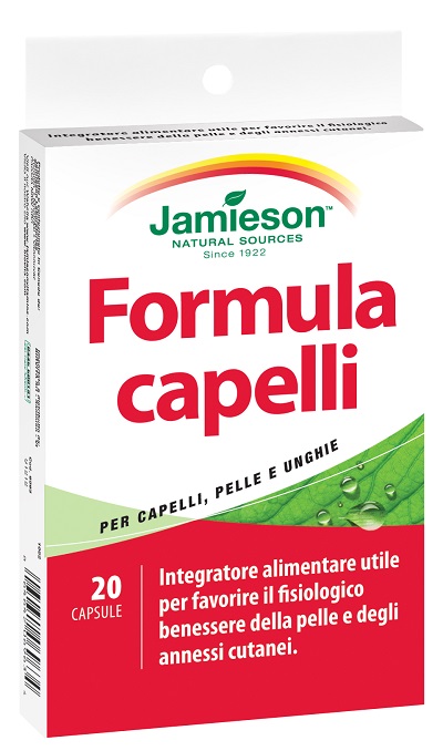 JAMIESON FORMULA CAPELLI 20 PERLE - farmavitality.it