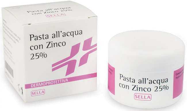 PASTA ACQUA CON ZINCO 25% 100 ML - farmavitality.it
