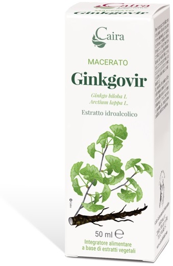 CAIRA GINKGOVIR MACERATO IDROALCOLICO GOCCE 50 ML - farmavitality.it