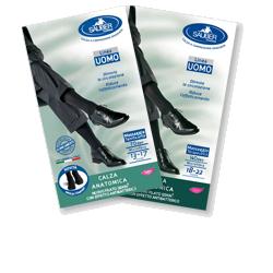 SAUBER CALZA UOMO Q-SKIN 140 DEN COLORE NERO TAGLIA M - farmavitality.it