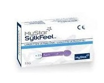 LANCETTE PUNGIDITO MYSTAR SYLKFEEL LANCETS 33 GAUGE 25 PEZZI - farmavitality.it