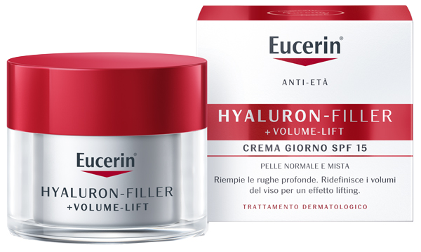 EUCERIN HYALURON FILLER VOLUME GIORNO PELLE NORMALE MISTA 50 ML - farmavitality.it