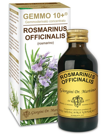 GEMMO 10+ ROSMARINO LIQUIDO ANALCOLICO 100 ML - farmavitality.it