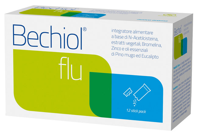 BECHIOL FLU 12 BUSTINE STICK PACK - farmavitality.it