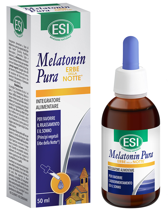 ESI MELATONIN PURA GOCCE ERBE NOTTE 50 ML - farmavitality.it