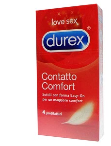 PROFILATTICO DUREX CONTATTO COMFORT 4 PEZZI - farmavitality.it
