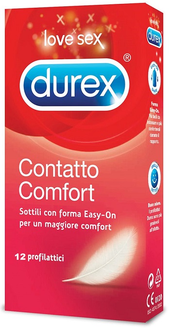 PROFILATTICO DUREX CONTATTO COMFORT 12 PEZZI - farmavitality.it