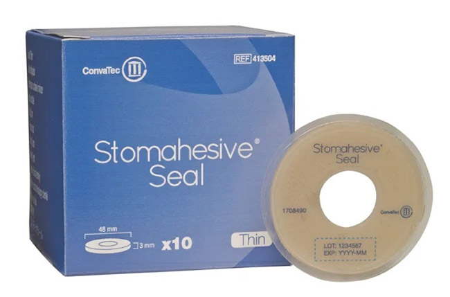 ANELLO STOMIA STOMAHESIVE SEAL FORO APERTURA 18MM DIAMETRO 48MM 10 PEZZI - farmavitality.it