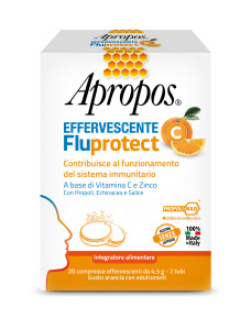 Apropos Fluprotect effervescente con Vitamina C - 20 compresse - farmavitality.it