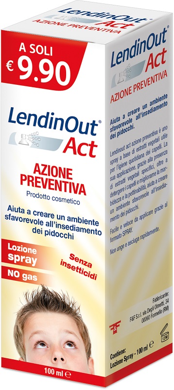 LENDINOUT ACT AZIONE PREVENTIVA SPRAY 100 ML - farmavitality.it