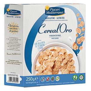 PIACERI MEDITERRANEI CEREALORO FIOCCHI DI RISO 250 G - farmavitality.it