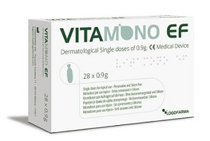Vitamono ef 28 capsule monodosi topiche per riparazione barriera lipidica uso esterno 0,9 g - farmavitality.it