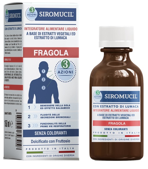 SIROMUCIL 3 AZIONI FRAGOLA 150 ML - farmavitality.it