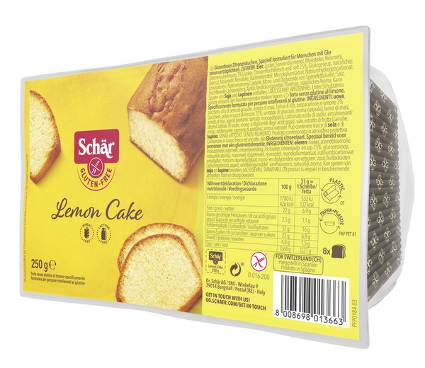 SCHAR LEMON CAKE 250 G - farmavitality.it