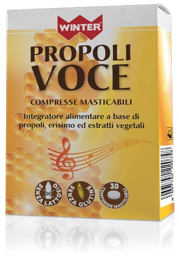 WINTER PROPOLI VOCE 30 COMPRESSE MASTICABILI - farmavitality.it