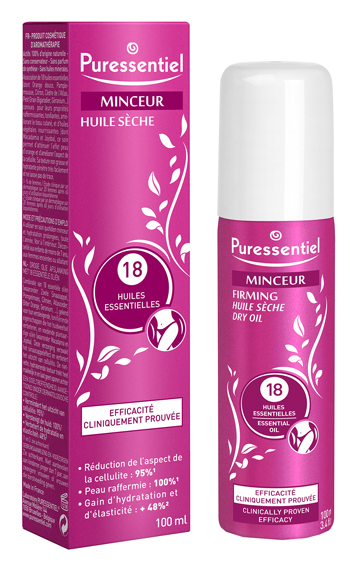PURESSENTIEL SNELLENTE OLIO SECCO ANTICELLULITE AI 18 OLI ESSENZIALI 100 ML - farmavitality.it