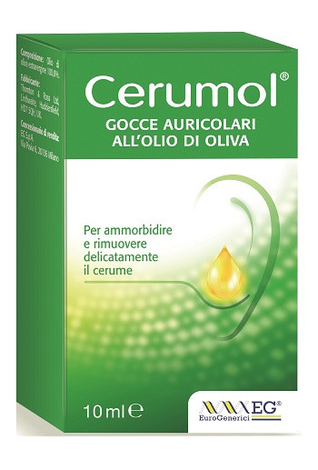 CERUMOL GOCCE AURICOLARI 10 ML - farmavitality.it