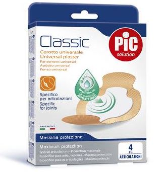 CEROTTO PIC CLASSIC ARTICOLAZIONI ANTIBATTERICO 4 PEZZI - farmavitality.it