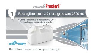CONTENITORE URINA 24 ORE MEDIPRESTERIL - farmavitality.it