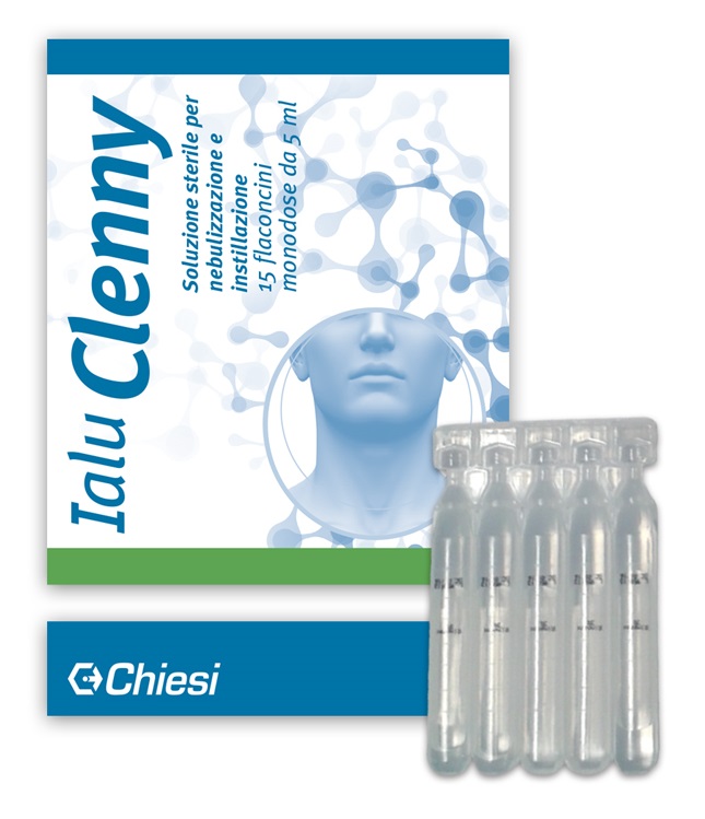 IALU CLENNY 15 FLACONCINI 5 ML SOLUZIONE STERILE PER NEBULIZZAZIONE E INSTILLAZIONE CON ACIDO IALURONICO - farmavitality.it