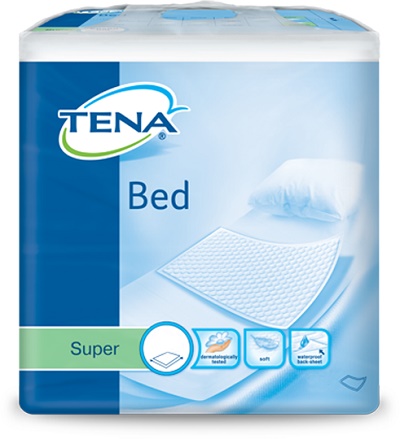 TRAVERSA PER INCONTINENZA NON RIMBOCCABILE TENA BED SUPER 60X90CM 35 PEZZI - farmavitality.it