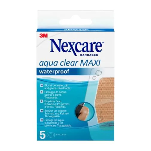 CEROTTO NEXCARE AQUA 360 60X89 MAXI 5 PEZZI - farmavitality.it