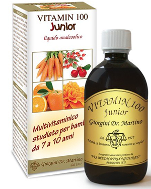 VITAMIN 100 JUNIOR LIQUIDO ANALCOLICO 500 ML - farmavitality.it