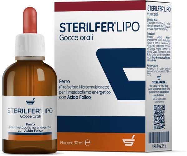 Sterilfer lipo gocce 30 ml - farmavitality.it