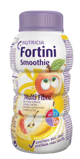 FORTINI SMOOTHIE MULTI FIBRE GUSTO FRUTTI GIALLI 200 ML - farmavitality.it
