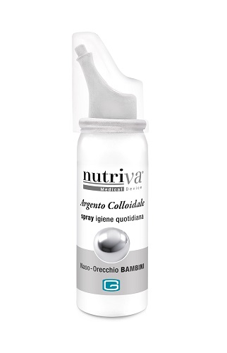 NUTRIVA ARGENTO COLLOIDALE NASO/ORECCHIE 30 ML - farmavitality.it
