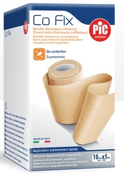 BENDA ELASTICA PIC CO FIX AUTOADESIVA 8X5CM MEDIUM - farmavitality.it