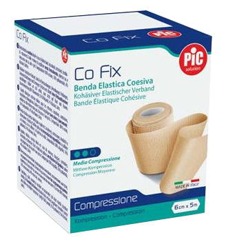 BENDA ELASTICA PIC CO FIX AUTOADESIVA 12X5CM MEDIUM - farmavitality.it