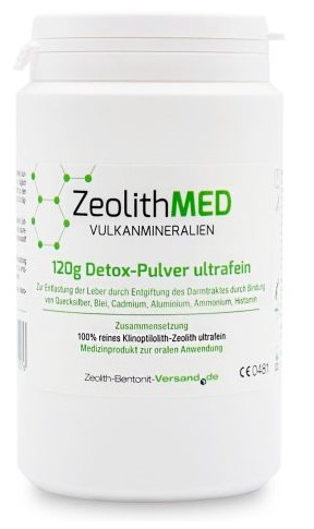 ZEOLITHMED MINERALI VULCANICI DETOX POLVERE ULTRAFINE 120 G - farmavitality.it