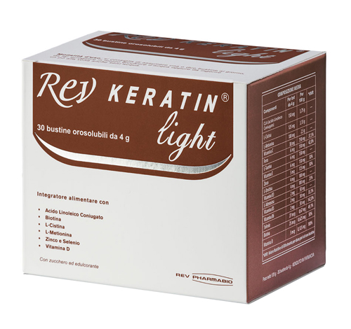 REV KERATIN LIGHT 30 BUSTE 120 G - farmavitality.it