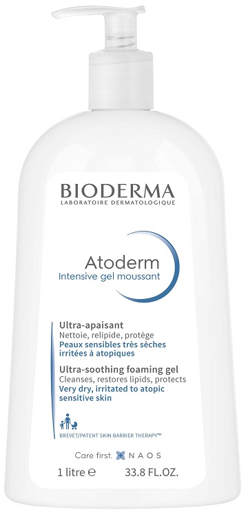 Detergente Corpo Atoderm Intensive Gel Moussant 1 Litro - farmavitality.it