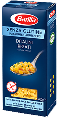 BARILLA DITALINI RIGATI 400 G - farmavitality.it