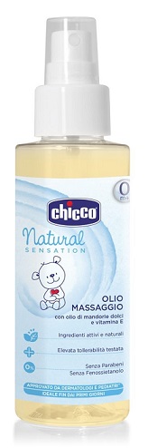 CHICCO OLIO MASSAGGIO NATURAL SENSATION 100 ML - farmavitality.it