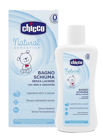 CHICCO BAGNOSCHIUMA NATURAL SENSATION 500 ML - farmavitality.it