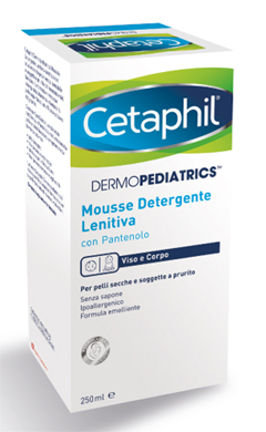 CETAPHIL DERMOPEDIATRICS MOUSSE DETERGENTE 250 ML - farmavitality.it