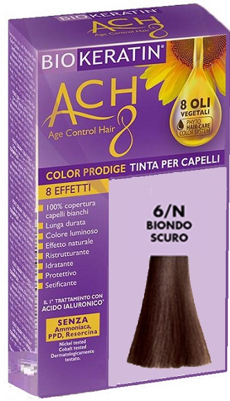 BIOKERATIN ACH8 COLOR PRODIGE 6/N BIONDO SCURO - farmavitality.it