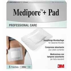 MEDICAZIONE MEDIPORE+PAD 10X15CM 5PEZZI - farmavitality.it