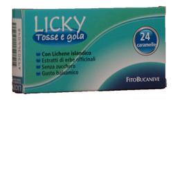 LICKY CARAMELLE ADULTI PER TOSSE E GOLA SENZA ZUCCHERO 70 G - farmavitality.it