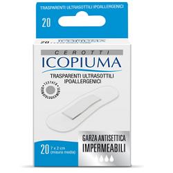 CEROTTO ICOPIUMA TRASPARENTE MEDIO 20 PEZZI - farmavitality.it