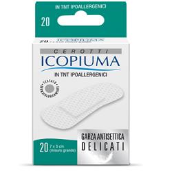 CEROTTO ICOPIUMA IN TESSUTO NON TESSUTO GRANDE 20 PEZZI - farmavitality.it