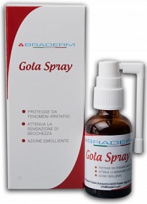 GOLA SPRAY 30 ML BRADERM - farmavitality.it