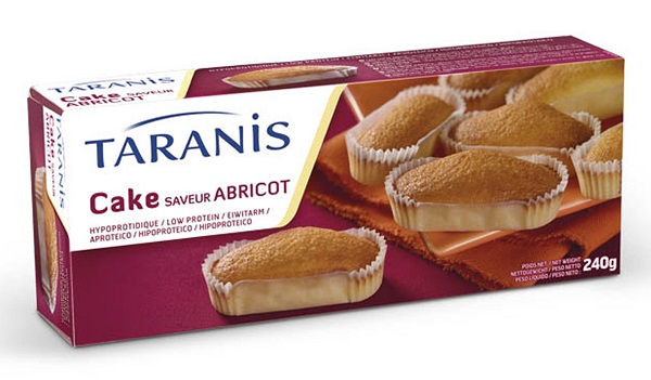 TARANIS TORTINA ALBICOCCA 6 X 40 G - farmavitality.it